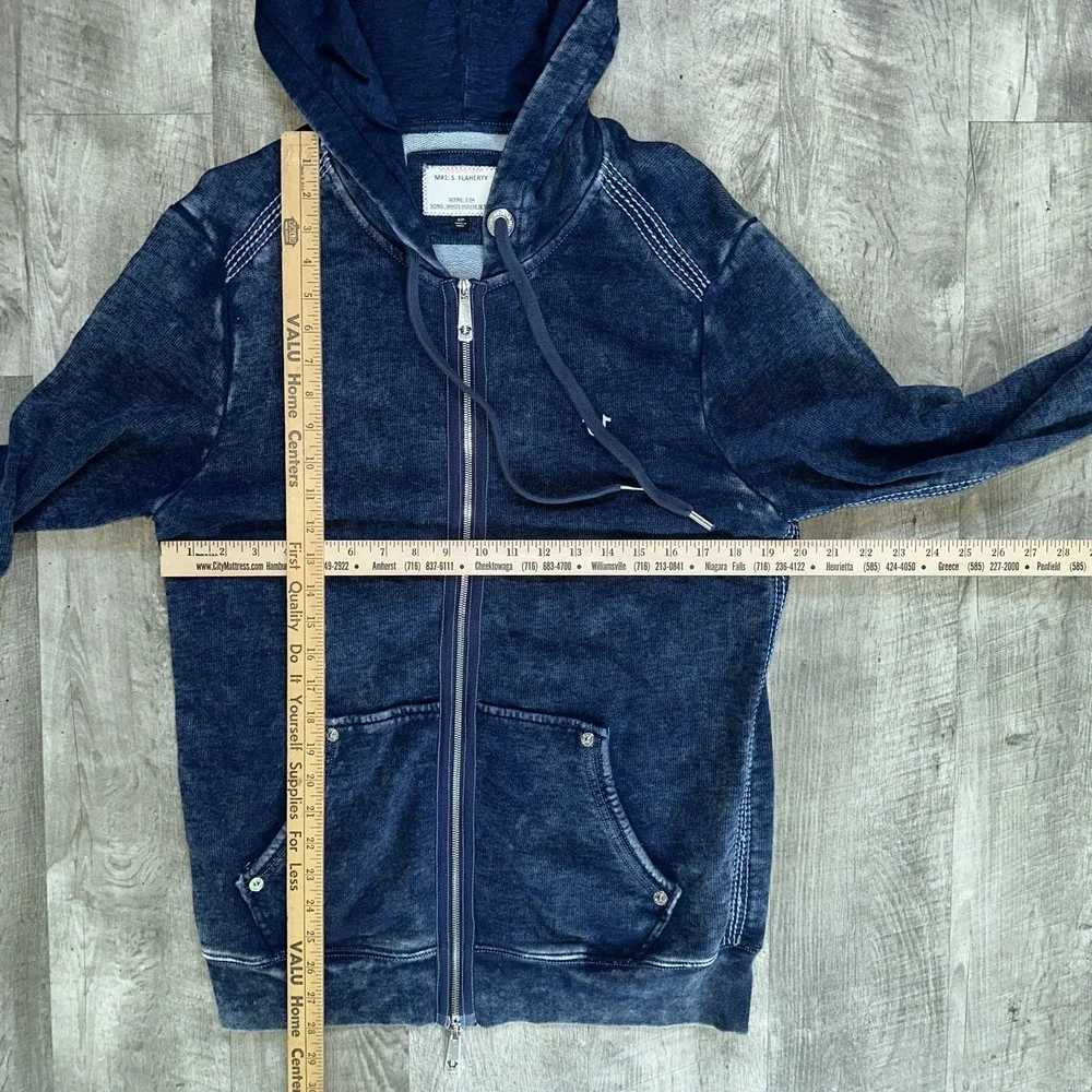 TRUE RELIGION Mens S Blue Buddha World Tour Zip Hoodie Mean Girls Broadway